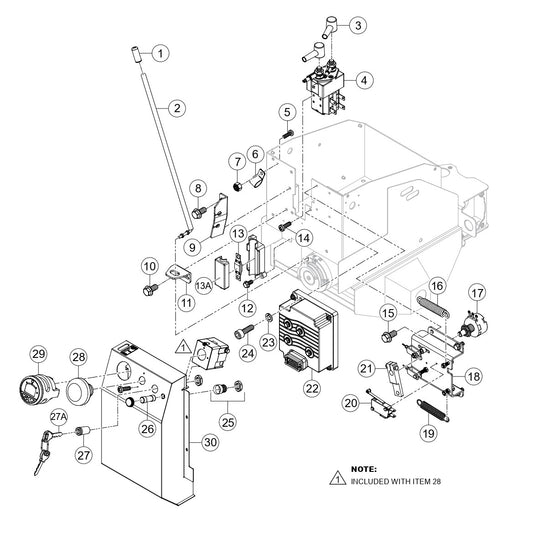 TB11G Control Panel/Controller Assembly (Electric) Parts by Multiquip Whiteman