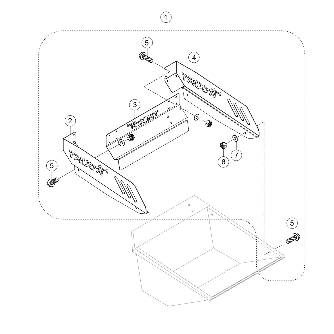 TB11G Tub Extension Assembly Parts by Multiquip Whiteman