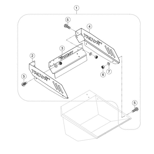 TB11G Tub Extension Assembly Parts by Multiquip Whiteman