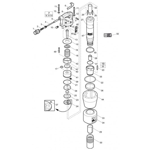 TEX 07PE Pneumatic Pick Hammer