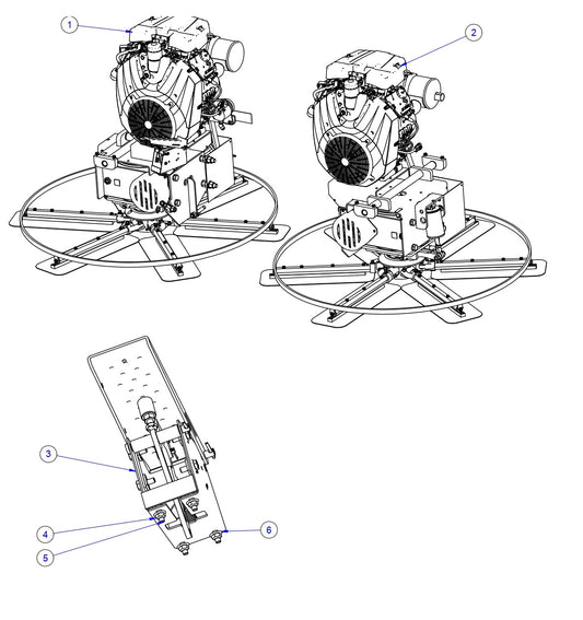 HP205 High Performance Riders Throttle Assembly Parts by Allen Engineering