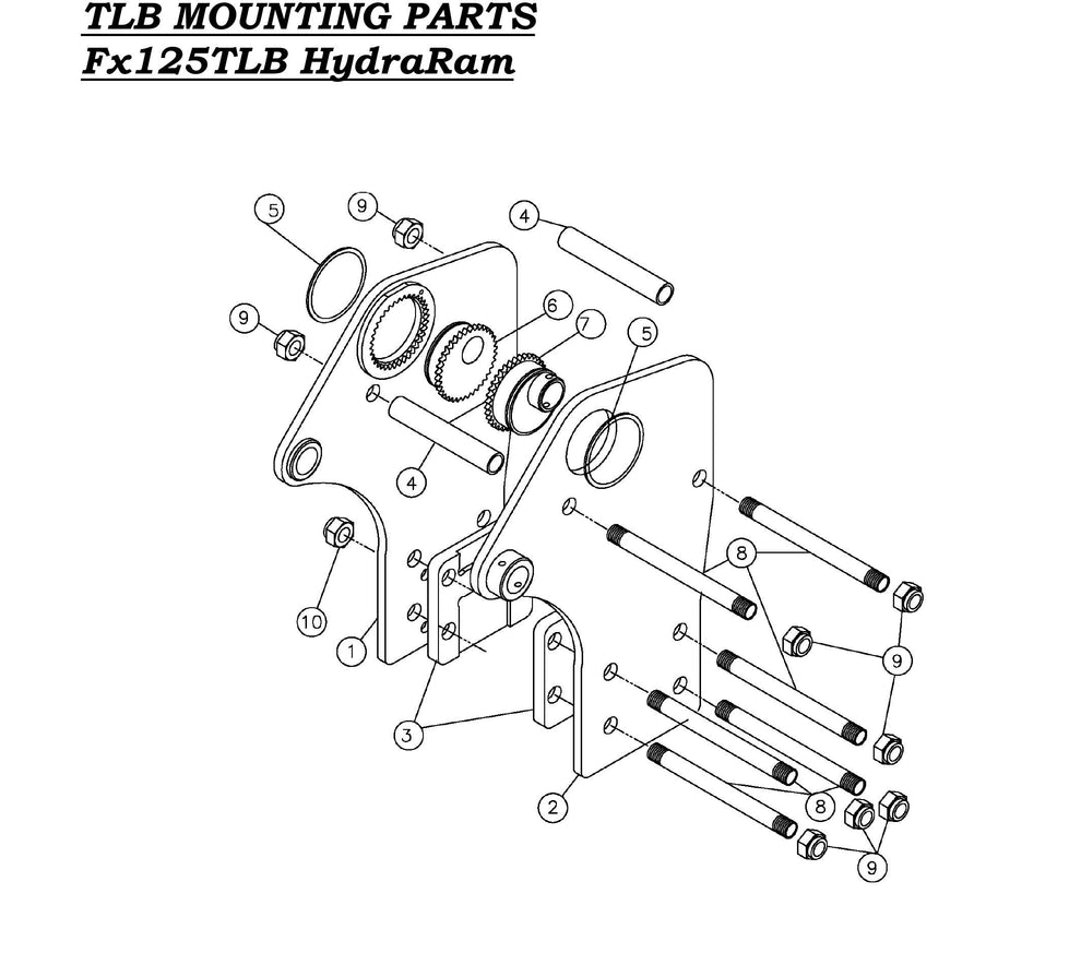 TLB Mounting Parts FxTLB Hydraram