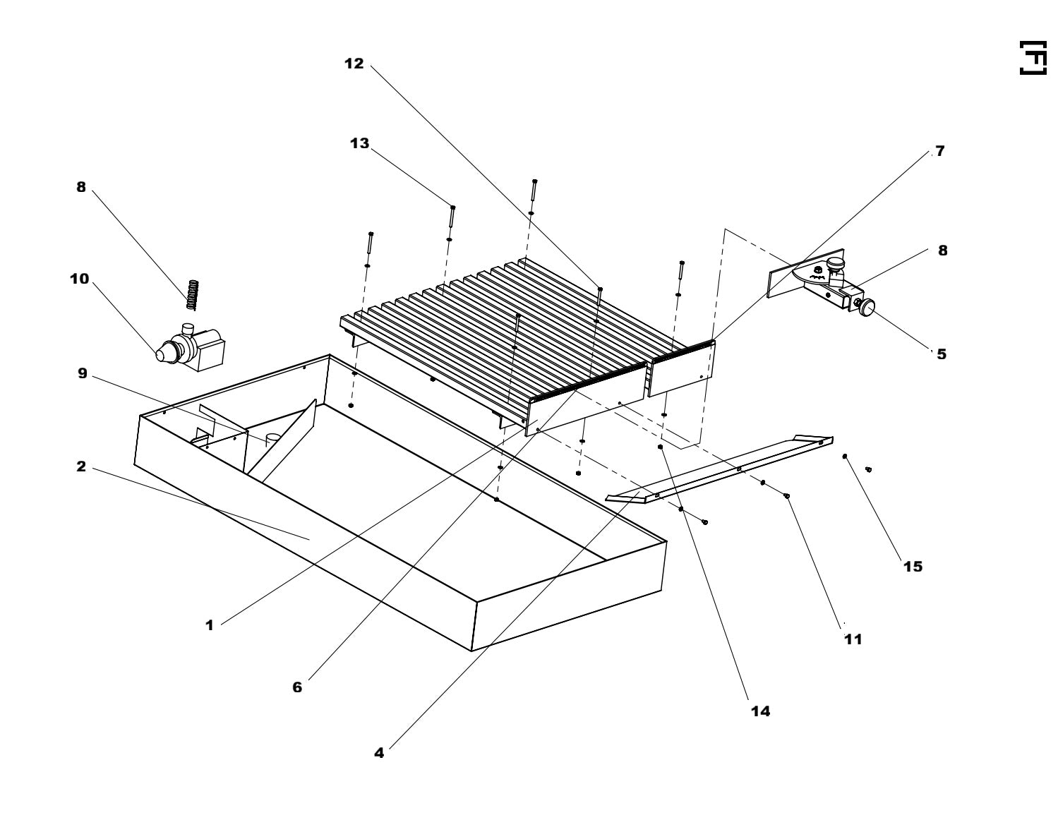 Mower Deck And Cutting Deck Assembly Parts For TS 1000 F By Husqvarna