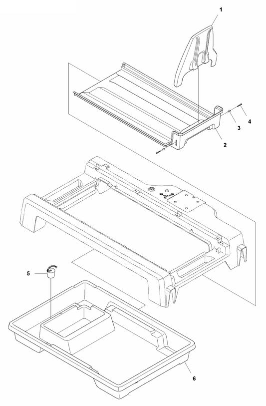 TS 60 Water Pan Assembly Parts