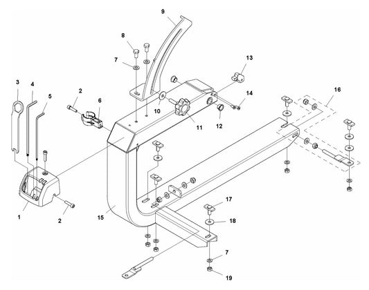 TS 70 Arm Assembly Parts