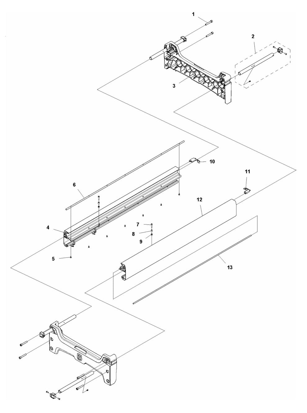 TS 70 Frame Assembly Parts
