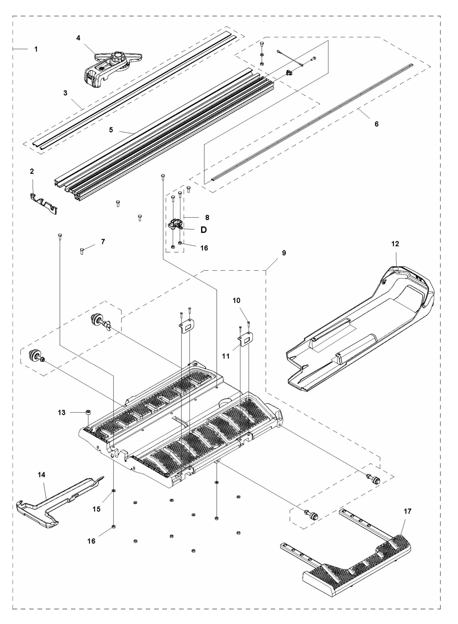 TS 70 Cart Assembly Parts