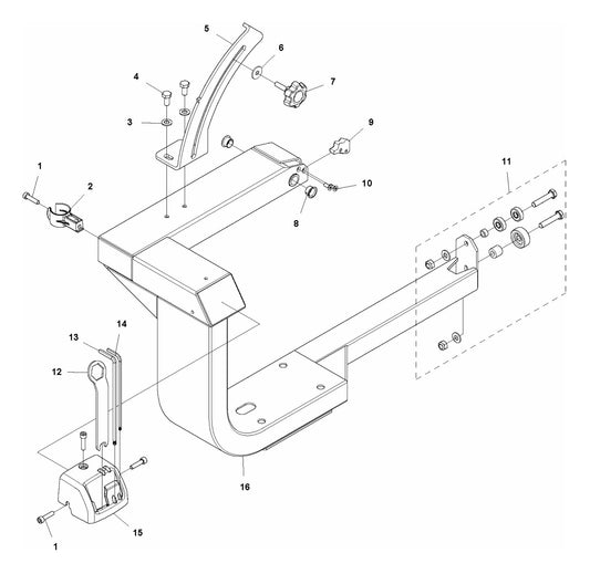 TS 90 Arm Assembly Parts