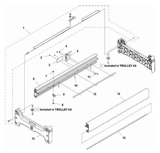TS 90 Frame Assembly-1 Parts