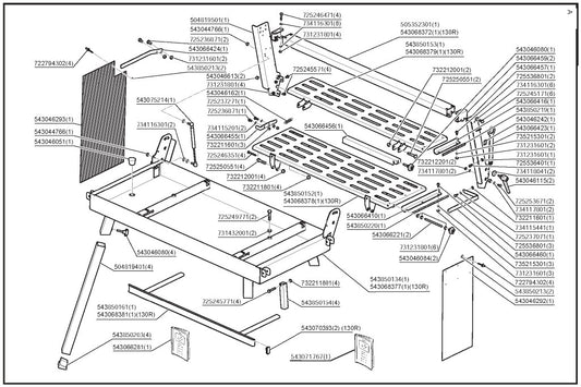 A Parts For TS 100 R By Husqvarna