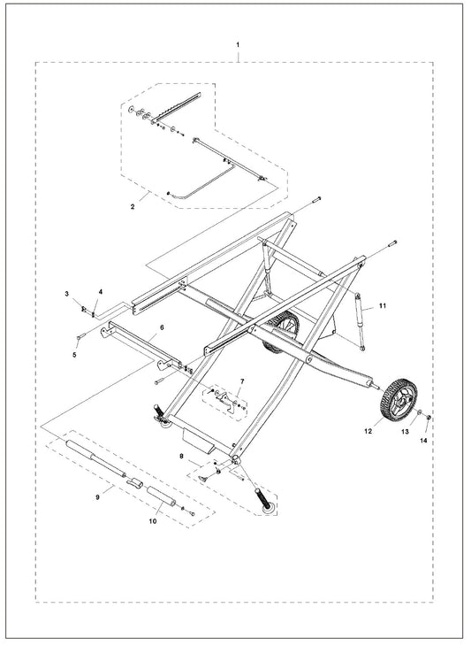 Image 4 Parts For TS 90 By Husqvarna