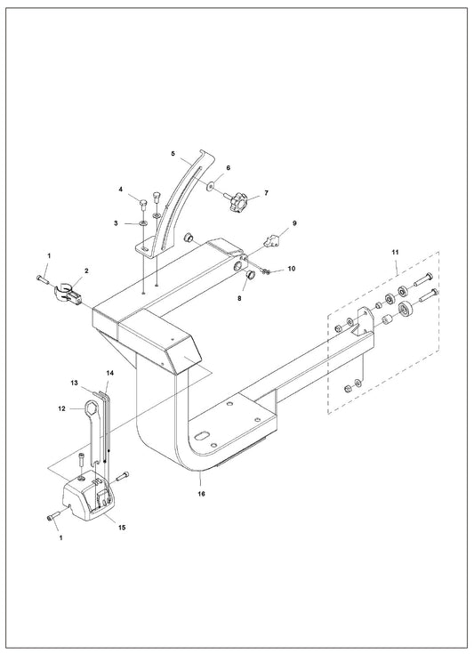 Image 6 Parts For TS 90 By Husqvarna