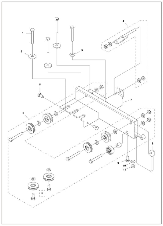 Image 9 Parts For TS 90 By Husqvarna