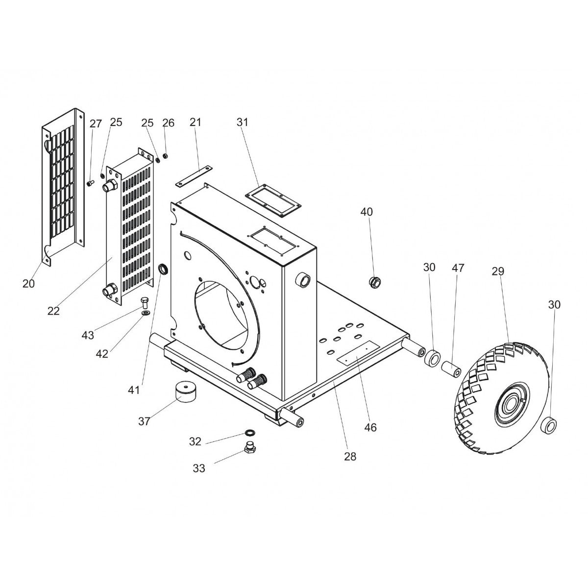 LP 18 Twin PE PAC Tank and Chassis