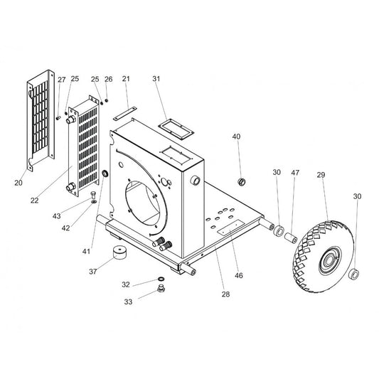 LP 18 Twin PE PAC Tank and Chassis