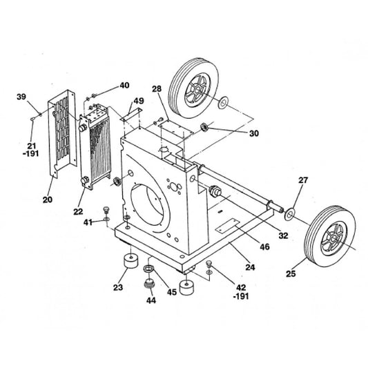 LP 9-20 DL Tank and Chassis