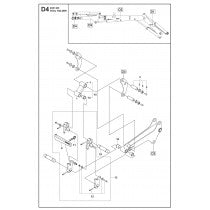 Tool Holder Parts for DXR 305 By Husqvarna