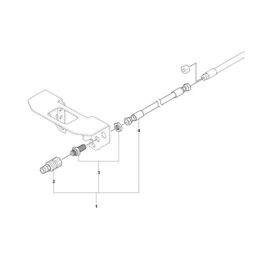 Tool Drain Kit Parts for DXR 95 By Husqvarna