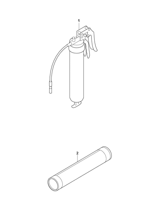 Tools Parts for DXR 145 By Husqvarna