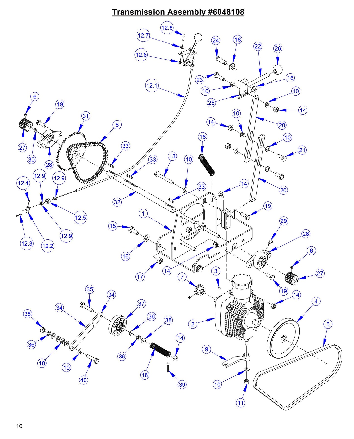 CC1823BVXLP (Transmission Assembly)