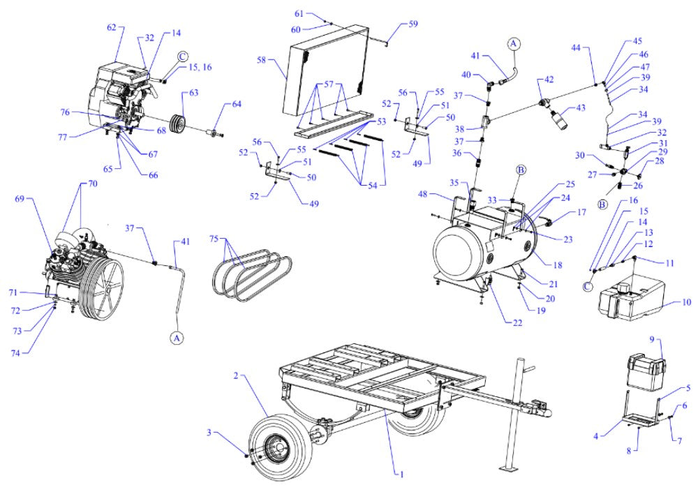 U18HGB-PT-CRC Assembly Parts By Jenny