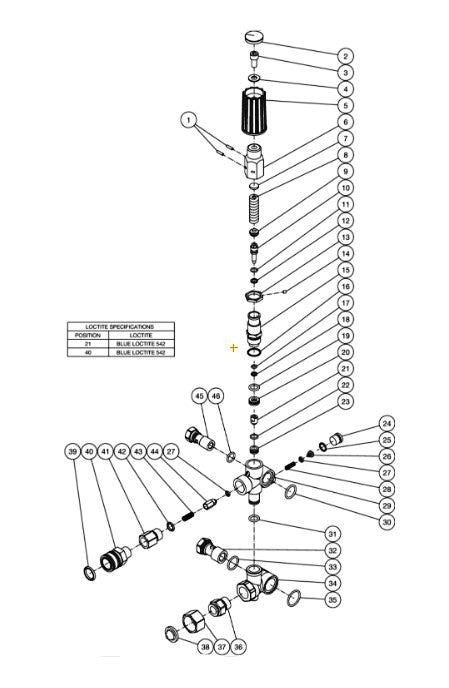 CA-2403, CA-2504, CA-2703, CA-3000, CA-3504, CA-4004, JP-2403, JP-2703, JP-3003, JP-3504, JP-4004 Unloader Assembly Parts BY Mi-T-M
