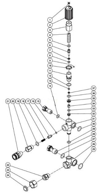 CA-3003-0MHB, CA-3003-0MRB,CA-4004-0MHB Unloader Assembly Parts For by Mi-T-M
