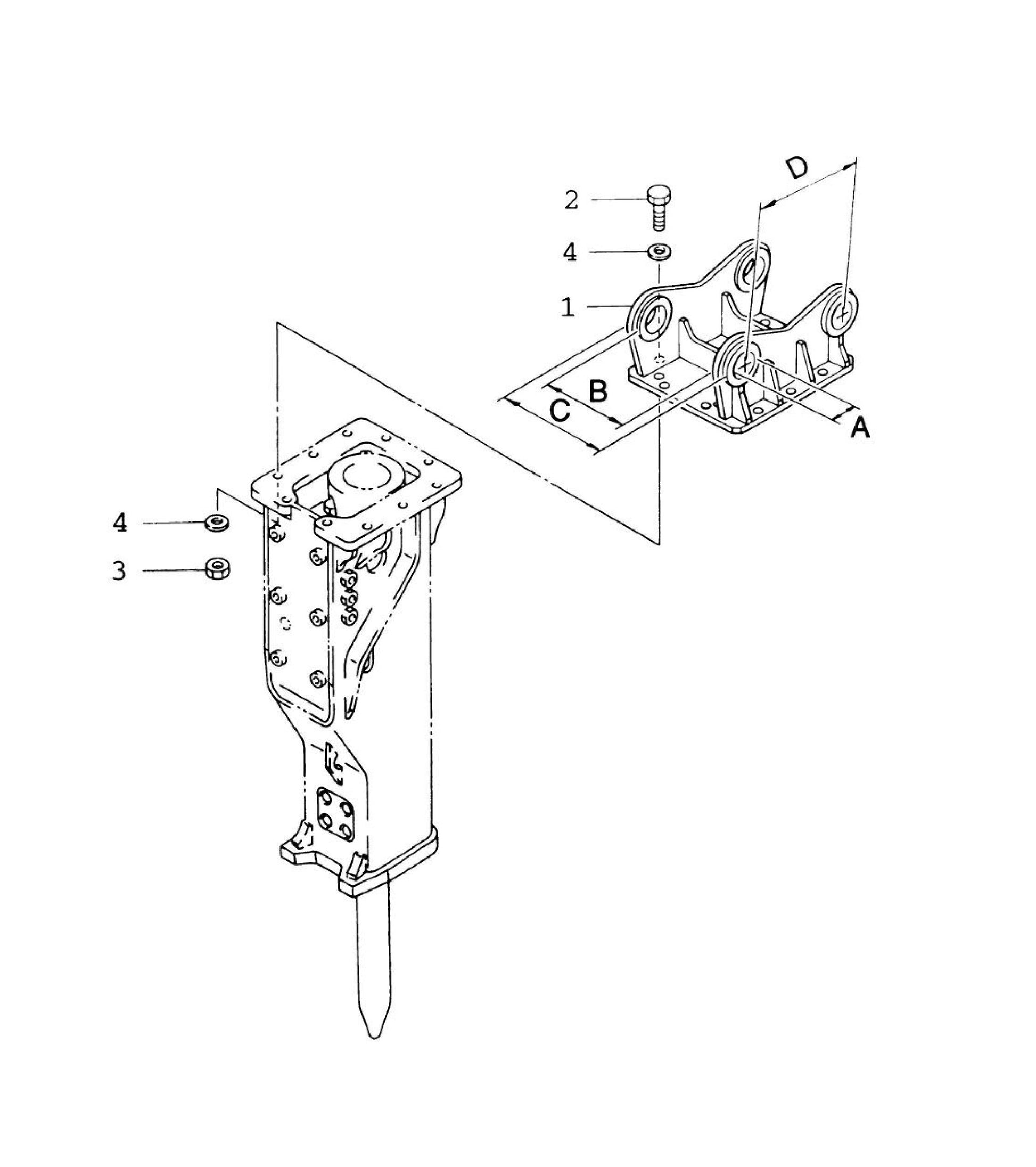 Universal Top Cap Parts for FX375 By Husqvarna
