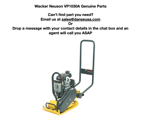 Muffler Adapter fits VP1030A Plate Tamper by Wacker Neuson , 5000162103