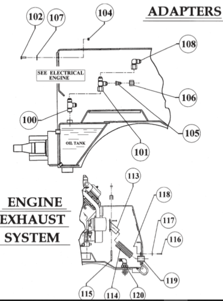 A VR-36HA — Hydraulic Fitting & Exhaust Systems Parts By Multiquip