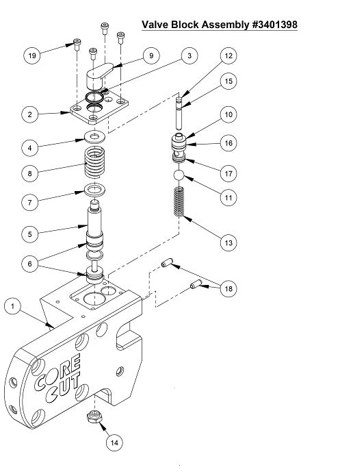 Valve Block Assembly 3401398