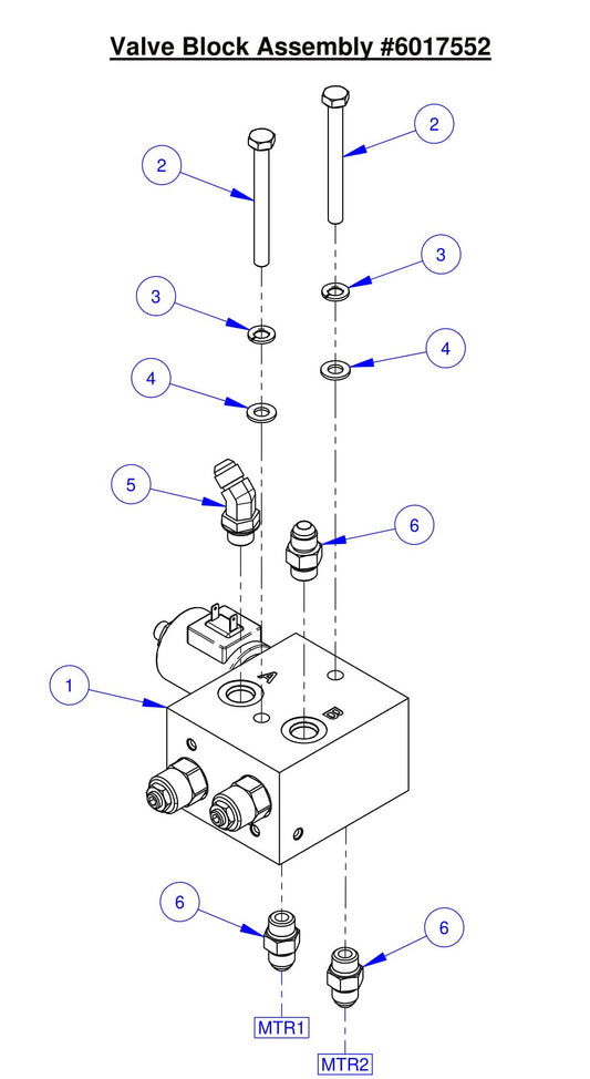 CC7574DK Valve Block Assembly