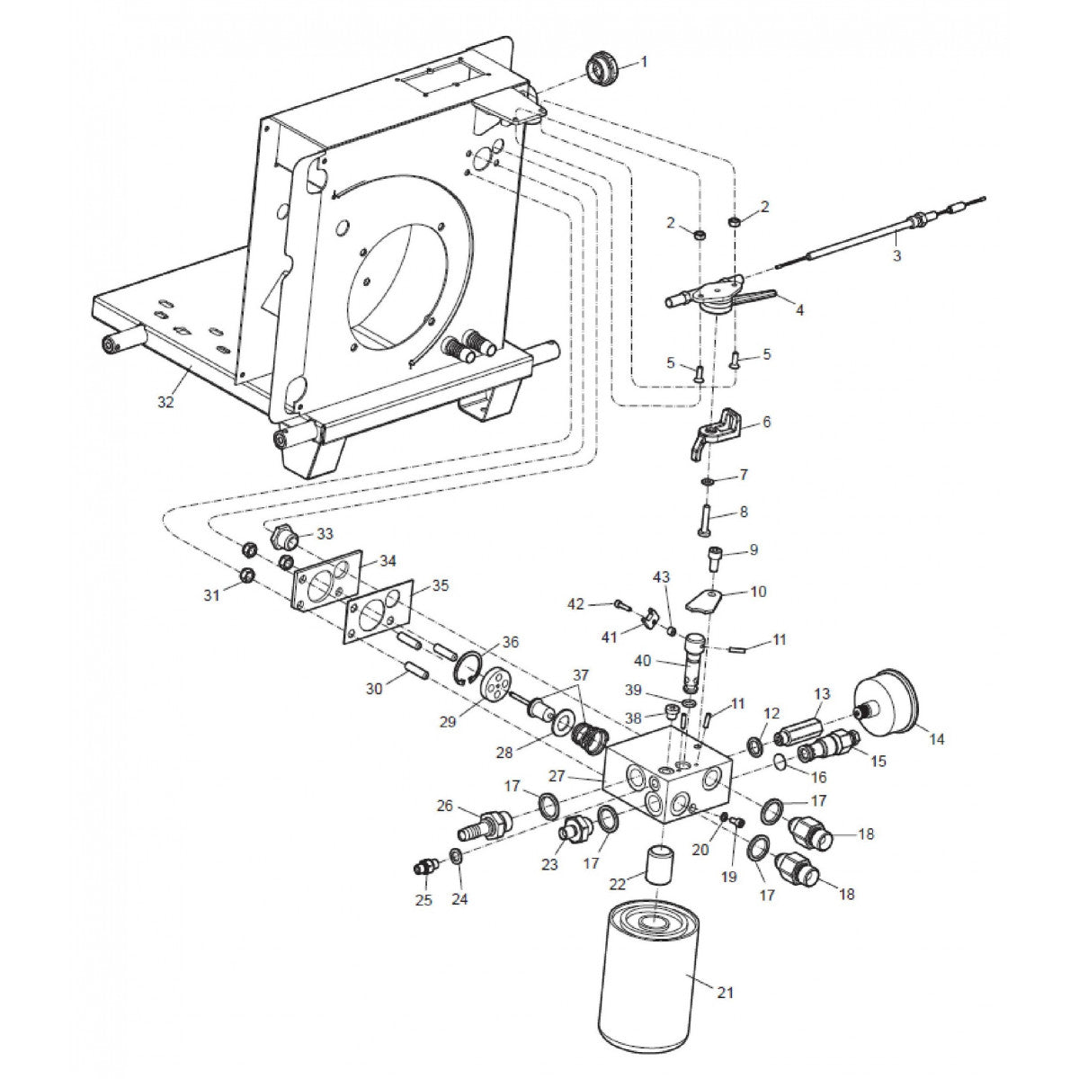 LP 13-30 P Valve block