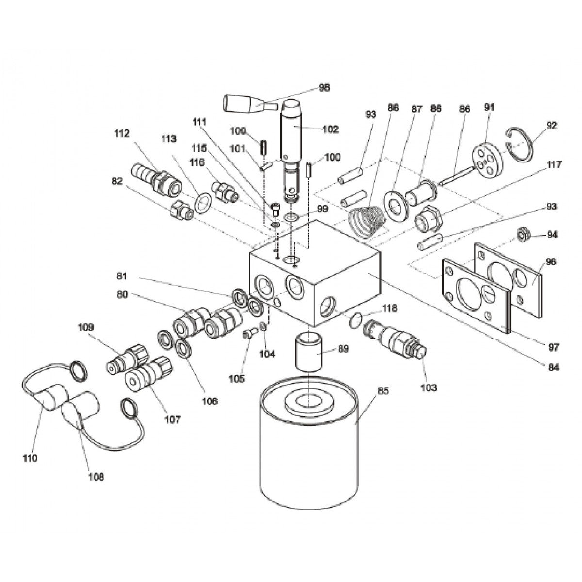 LP 13-20 DEL Valve block