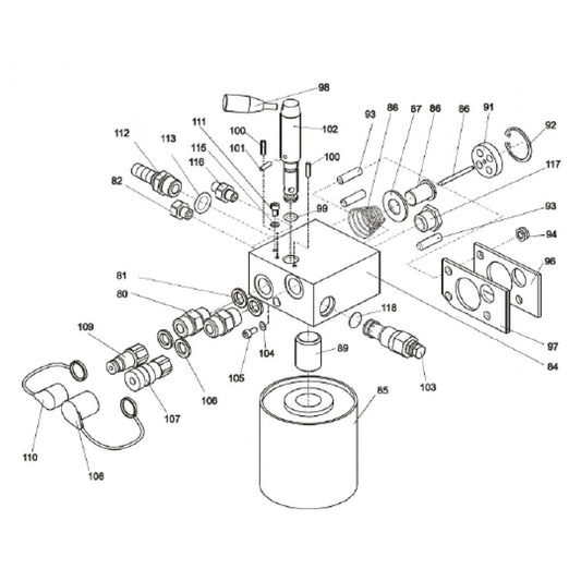 LP 13-20 DEL Valve block