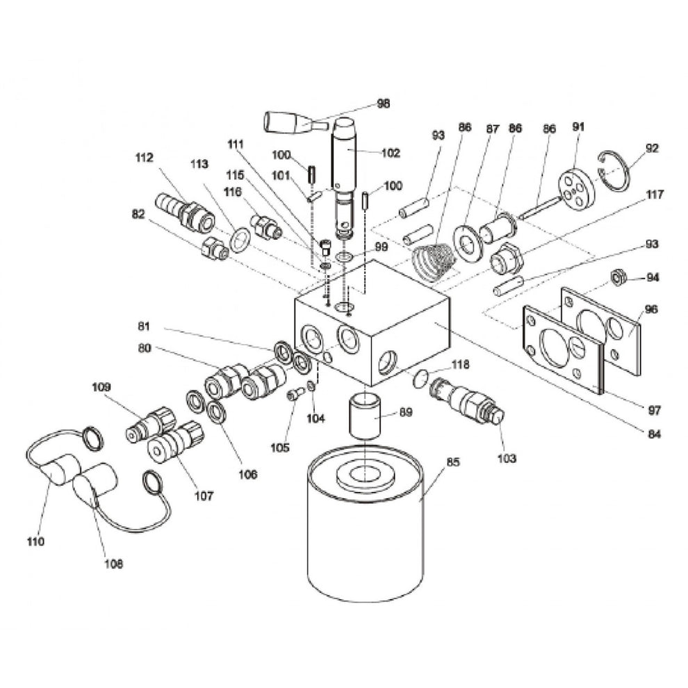 LP 13-20 DEL Valve block