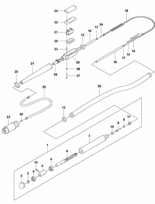 Vibrastar 50 Complete Product Assembly Parts By Husqvarna
