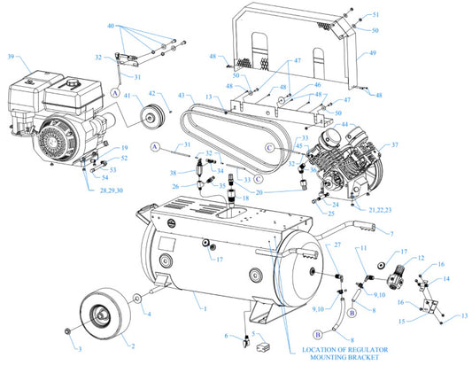 W11HGB-30P Assembly Parts By Jenny