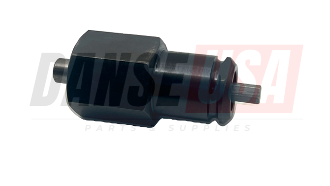 W423500 Threaded To Quick-Disconnect Adapter for 995 Concrete Vibrator Motor by Wyco