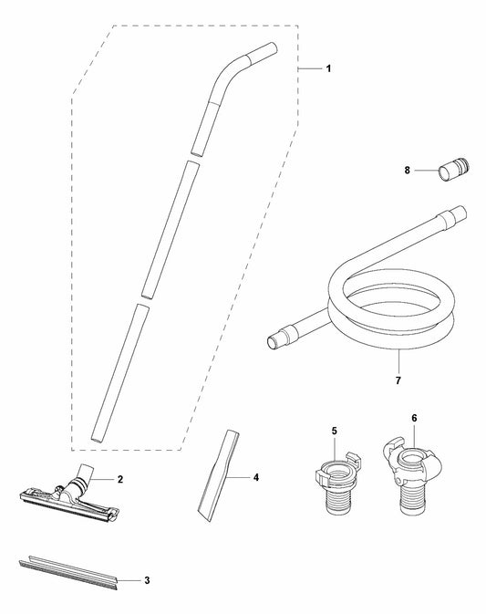 W70 P Accessories Assembly Parts