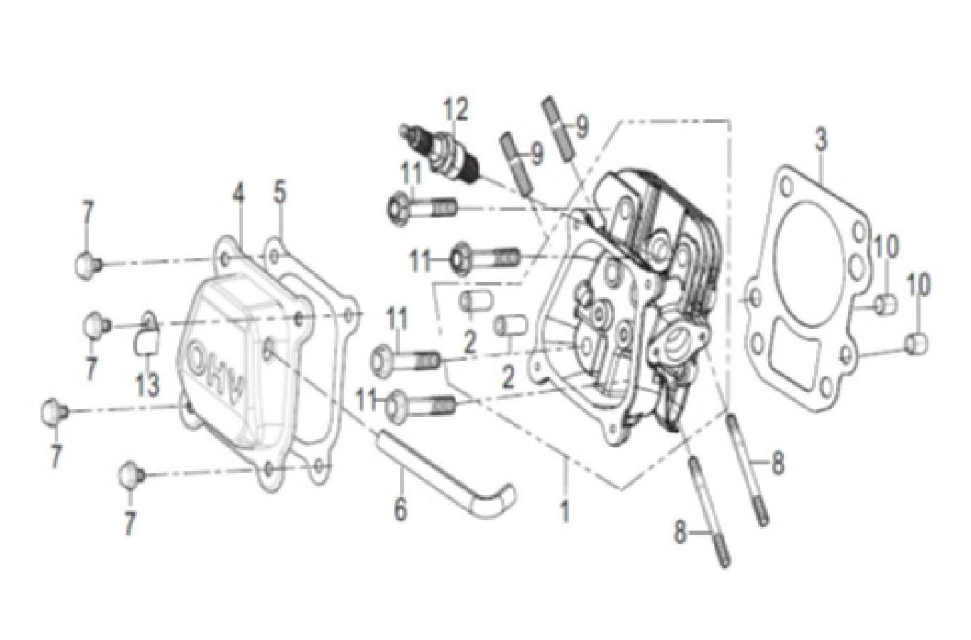BE WP-1020R 1" Water Pump Head Subassembly Parts by BE Power Equipment