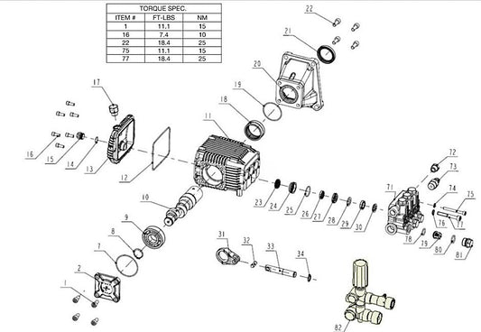 WP-4200-0MHB/0MKB (sn:11390469-99999999) Pump Assembly Parts by MiTM