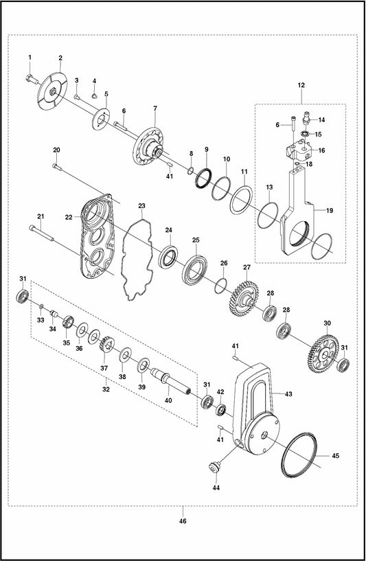 WS 220 Pivoting Arm Assembly Parts