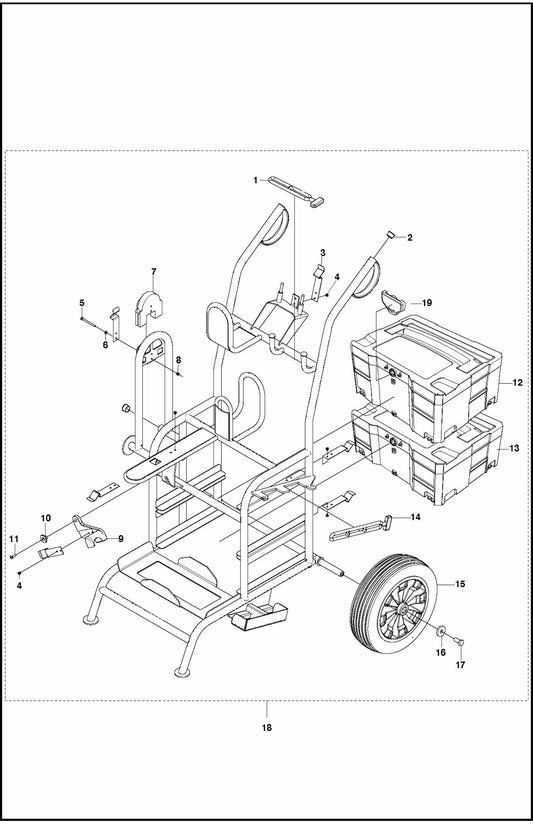 WS 220 Carriage Assembly Parts
