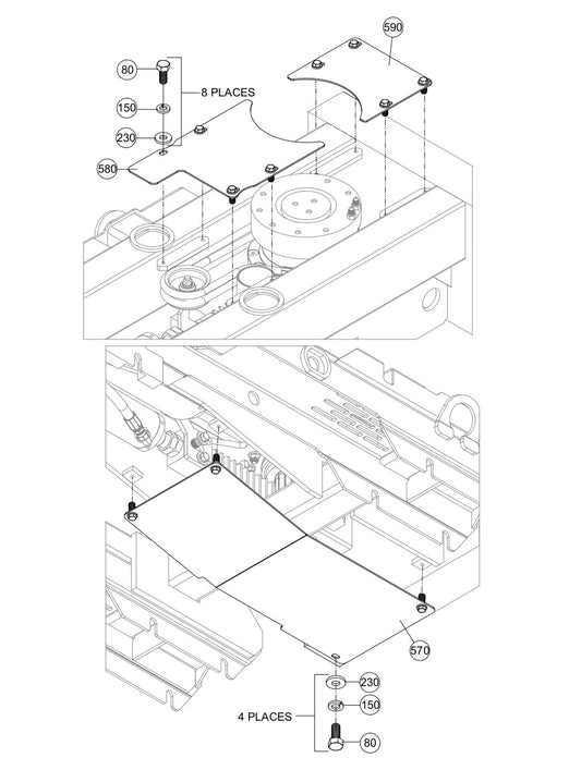 WTB-16PD Protective Covers Assembly Parts by Multiquip Whiteman