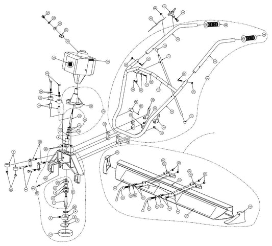 Screed King Drawing Assembly Parts