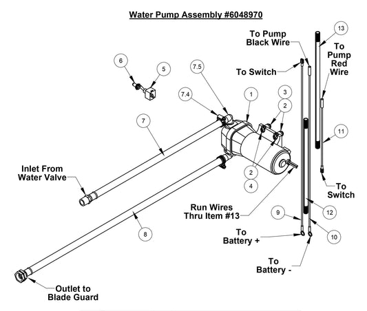 CC1823BVXLP (Water Pump Assembly)