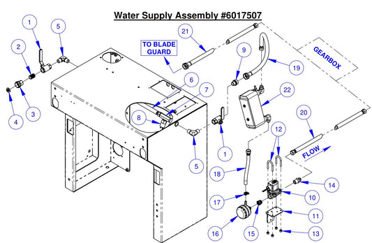 CC7574DK Water Supply Assembly