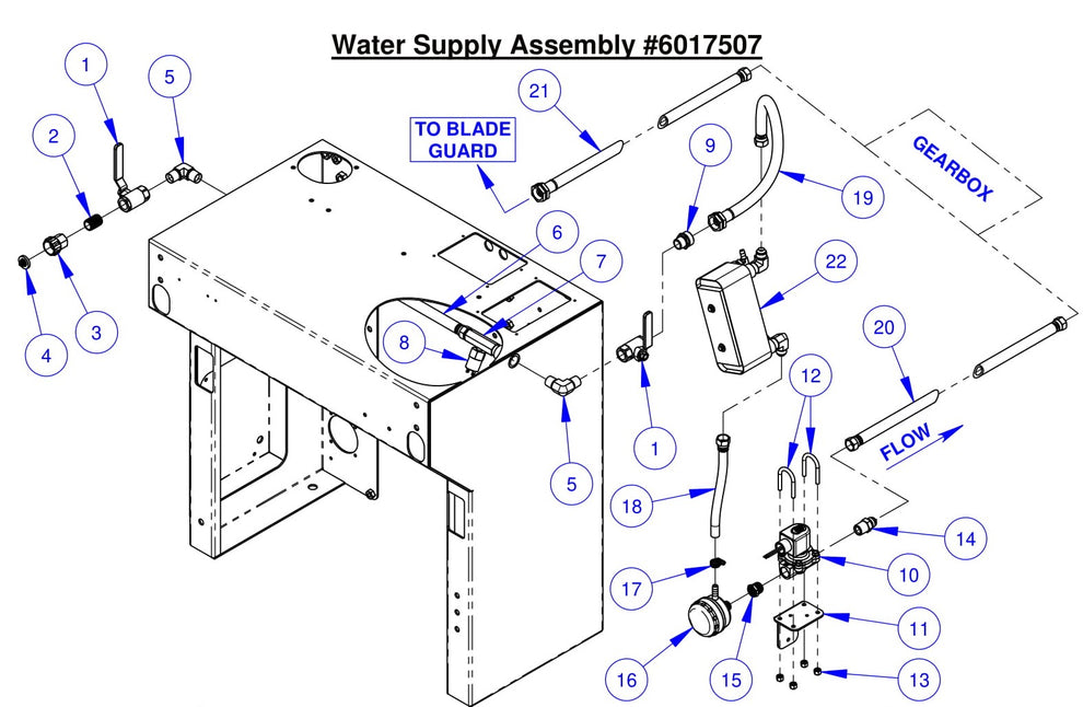 CC7574DK Water Supply Assembly