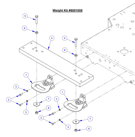 CC5049D Weight Kit